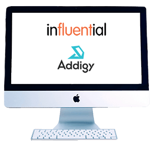 Monitor representing Addigy training by Influential Software